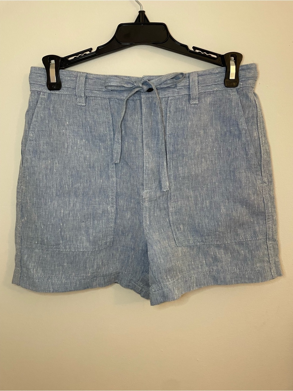 Madewell Light Blue Chambray Flat Front Women's Shorts